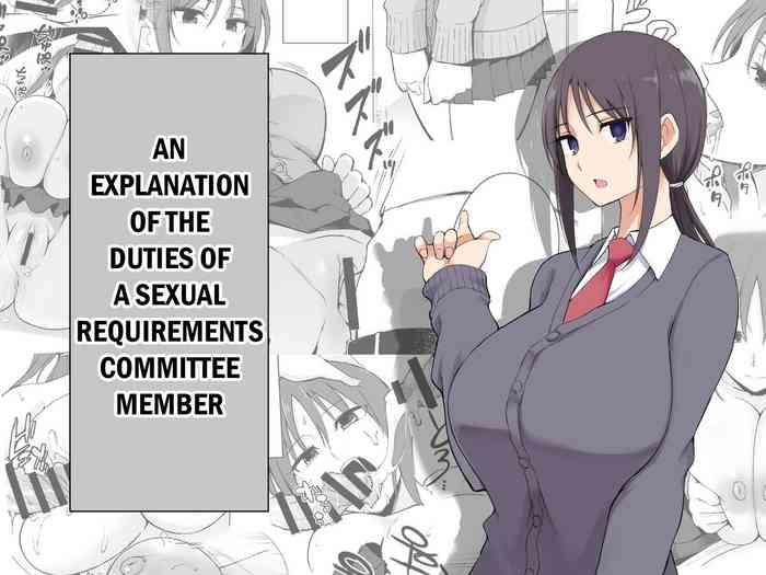 Hot Seishori Iin no Katsudou Setsumeikai | An Explanation of the Duties of a Sexual Requirements Committee Member- Original hentai Mature Woman