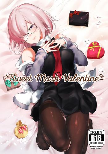 Eng Sub Sweet Mash Valentine- Fate grand order hentai School Swimsuits