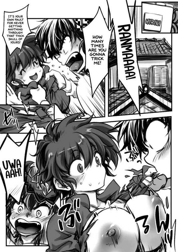 Uncensored RyoRan Ero Manga- Ranma 12 hentai Cum Swallowing