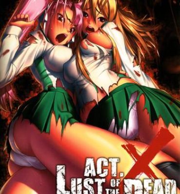 Jeans Act.X LUST OF THE DEAD- Highschool of the dead hentai Couple