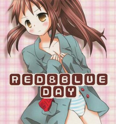 Jacking RED & BLUE DAY- The melancholy of haruhi suzumiya hentai Free Amature Porn