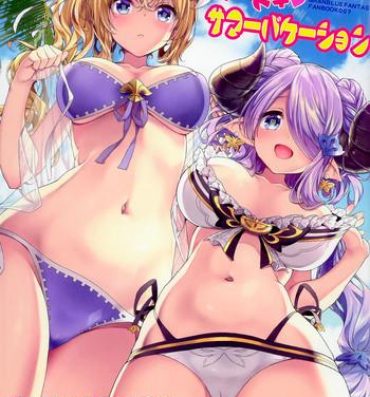 Hot Girls Fucking Narmaya & Jeanne to Dokidoki Summer Vacation- Granblue fantasy hentai Putaria