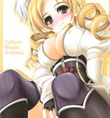 Hung Yellow Magic Actress- Puella magi madoka magica hentai Costume