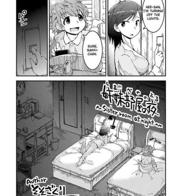 Perverted Shimaibeya no Yoru | Sister Room at Night- Original hentai Maledom